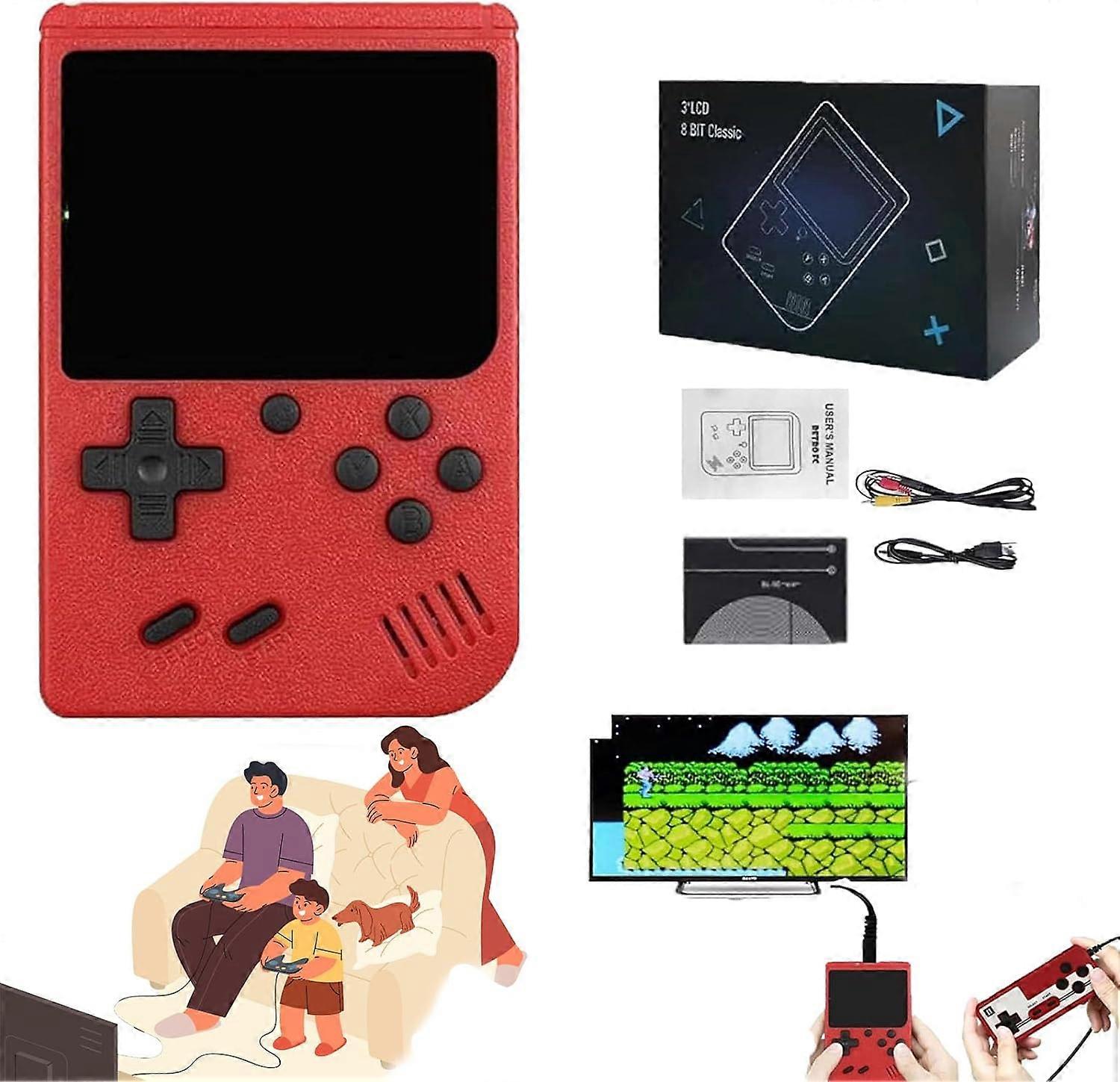 TinyTendo 400 Nostalgic Games, 2024 Best Retrobros Tinytendo Handheld Console, Playzone Console, 2.6in 400 in 1 Game Console with Game Controller,Supp 400 Games Mini Gaming Console - Unboxing, Full Review \u0026 GamePlay