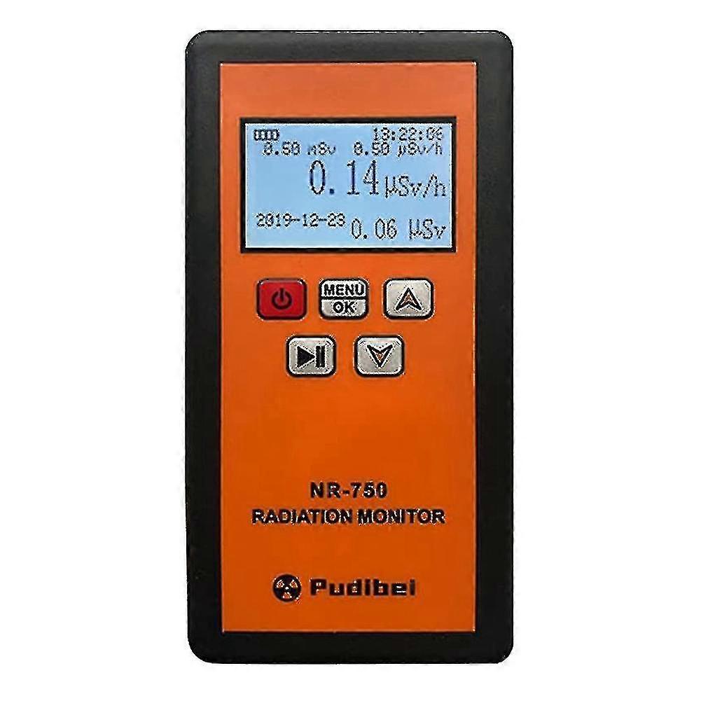 Pudibei Geiger Counter Portable Nuclear Radiation Detector Display Radioactive Tester Geiger Counte