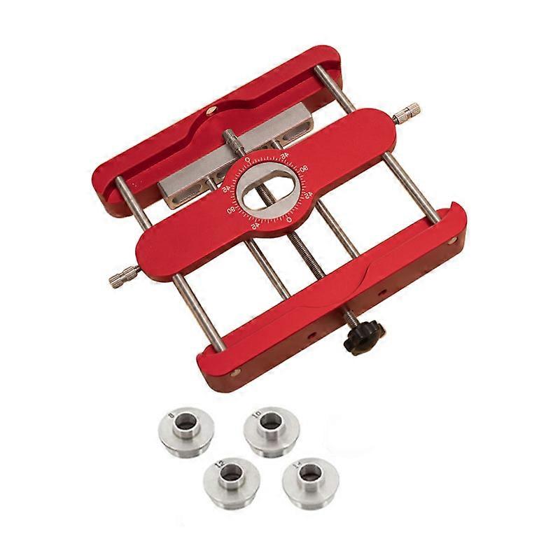 Punch Locator 2 in 1 Hole Doweling Connector Precision Mortising Jig and Loose Tenon Joinery Fastener Woodworking Tools