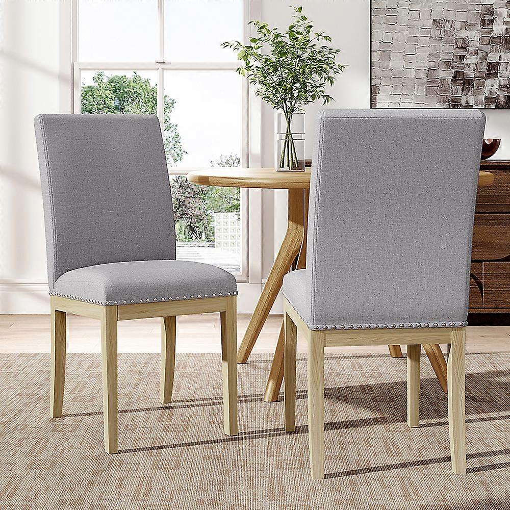 2Pcs Modern Upholstered Dining Chairs