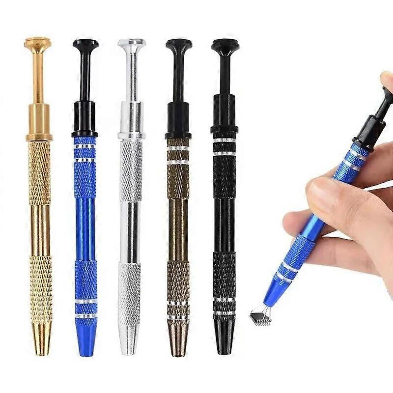 IC Chip Extractor Electronic Component Parts Gripper Screw Picker Tweezers Metal Grabber Tweezers Hand Tools Set