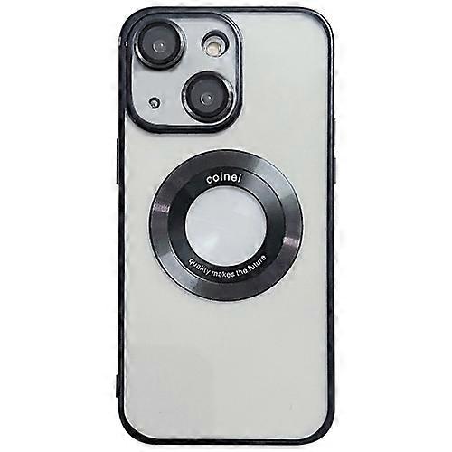 For iPhone 15 Magsafe Electroplating TPU Phone Case