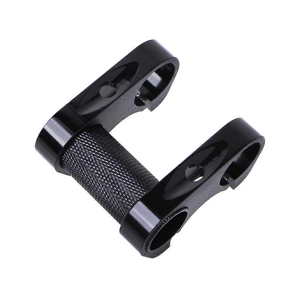 Bicycle Handlebar Extension Double Flashlight Dual Computer Holder Mount Bracket