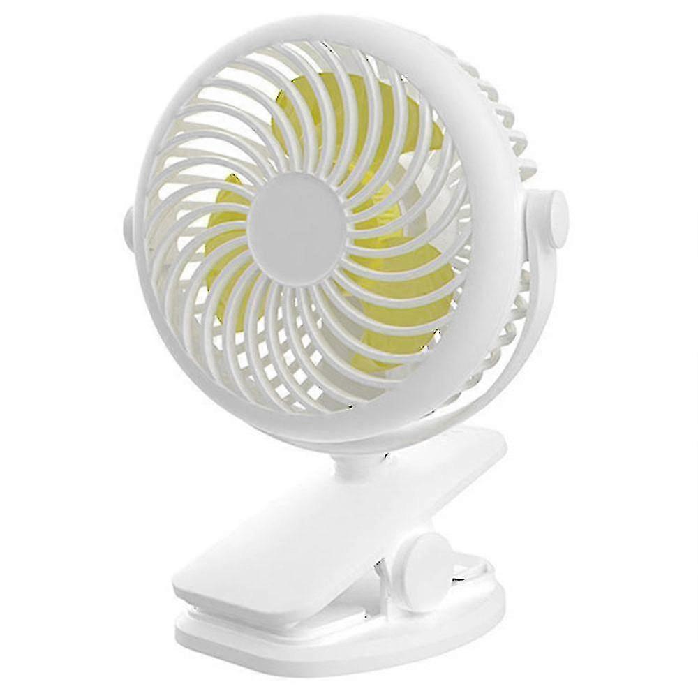 Portable Usb Clip Fanwhite