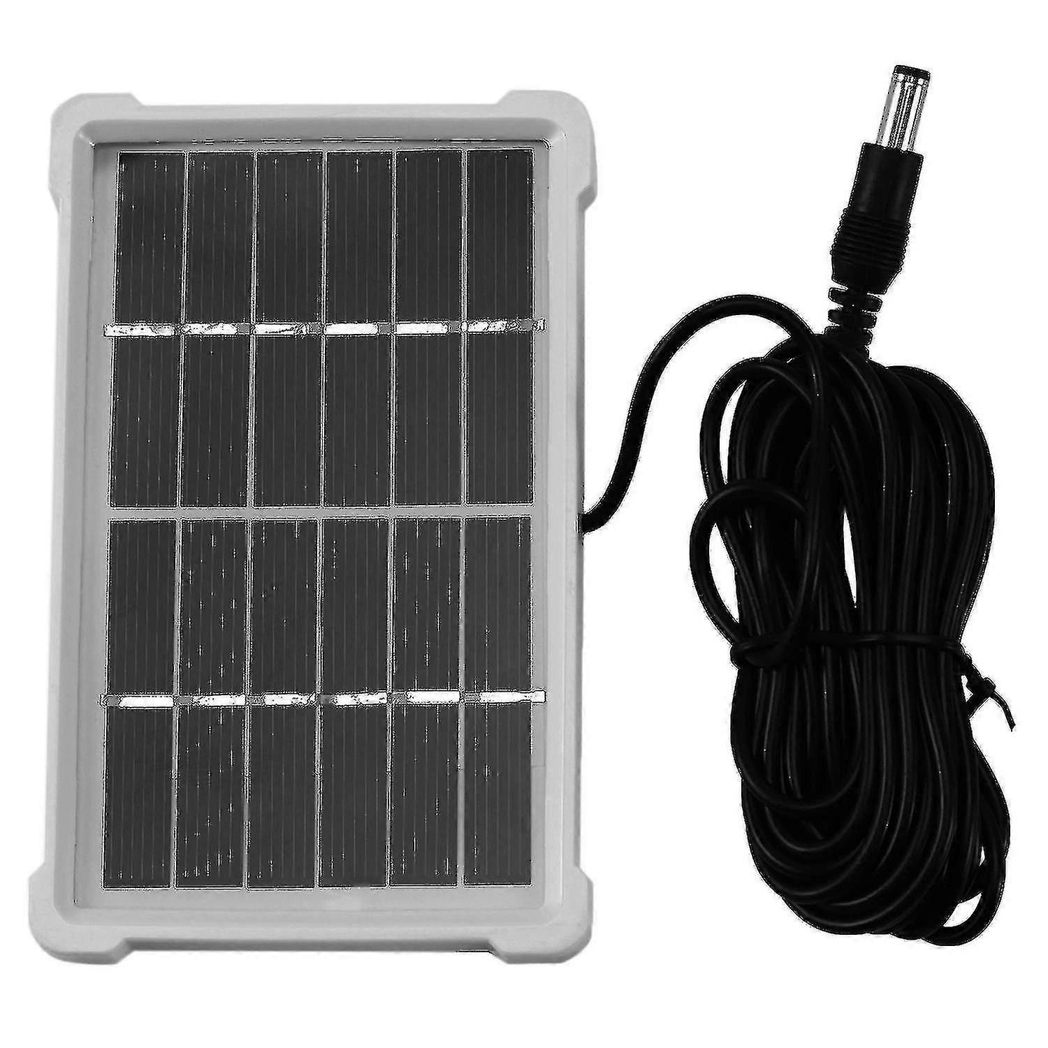 1w 6v Polycrystalline Solar Panel Glass Plate With Frame Dc3m Wire