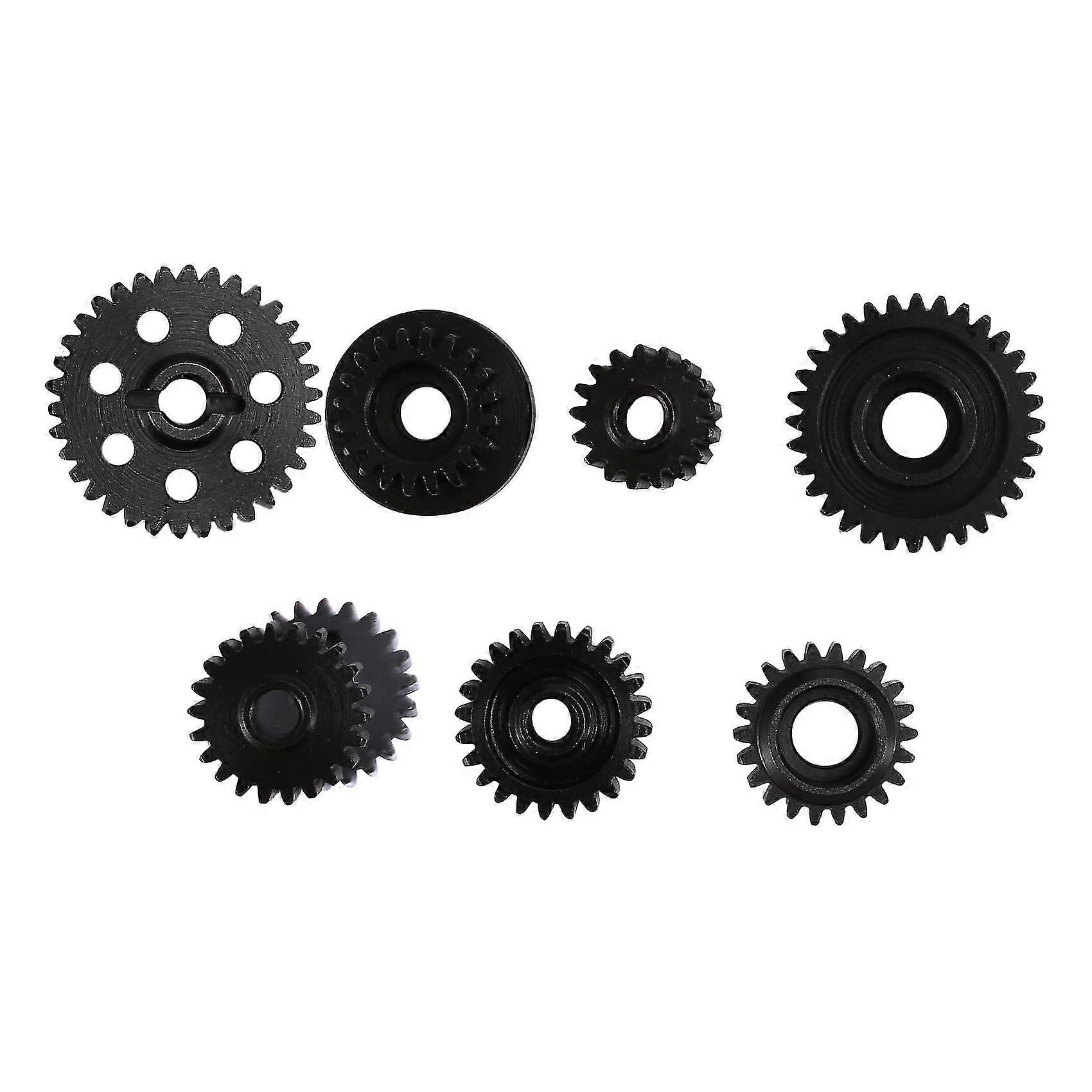 Metallstahl Getriebe Zahnräder Set für Yikong Yk4082 Yk4102 Yk4103 Absima Rc Crawler Car Upgrades Teile (Verheddern)