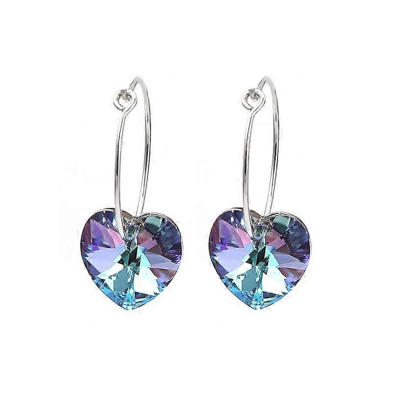 Earring Natural Titanium LILAC 15mm