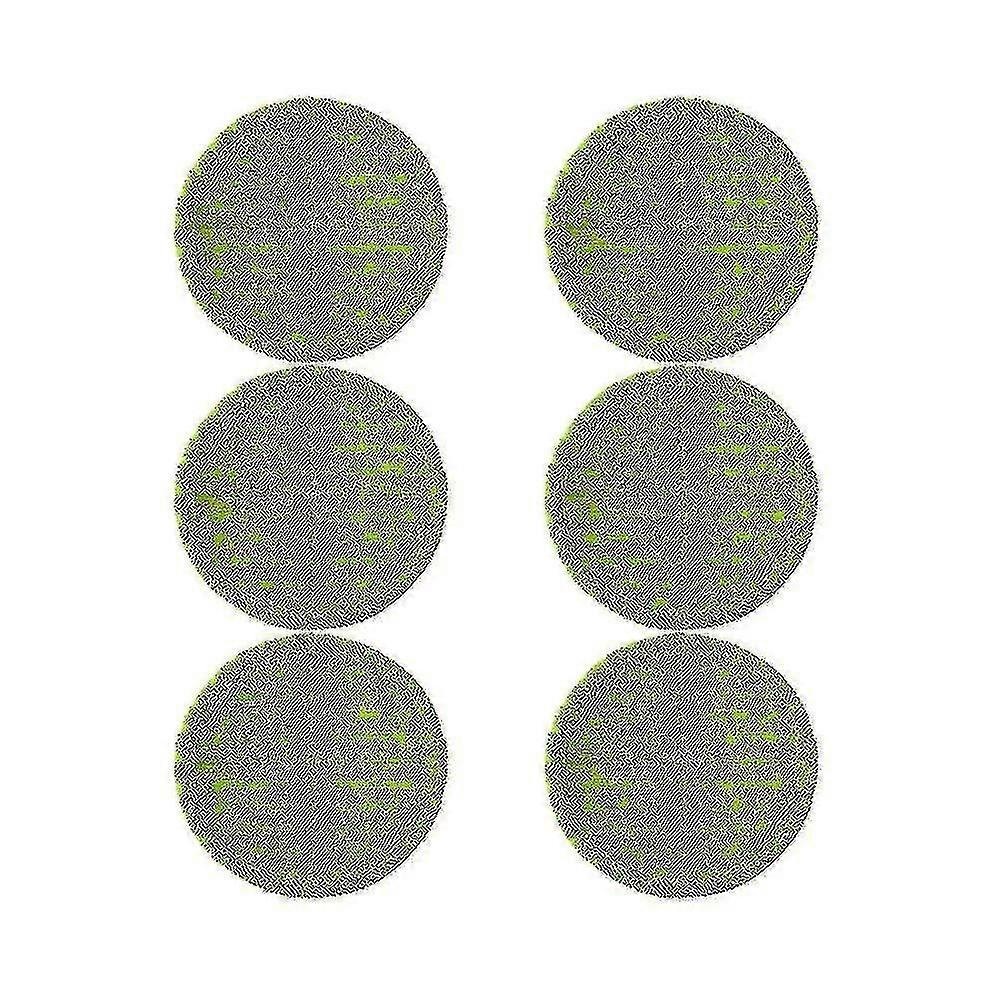 6 Pcs Replacement Pad For Cordless Electric Rotary Mop Sweeper_
