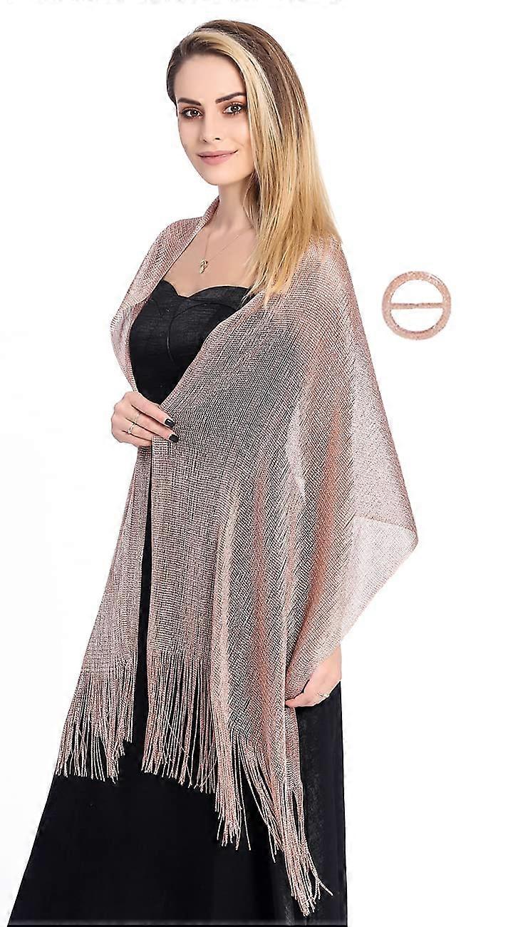 נשים צעיפים קל משקל חיסול ערב לעטוף גנב צעיף למסיבות חתונה שושבינה צעיף נשף נשים