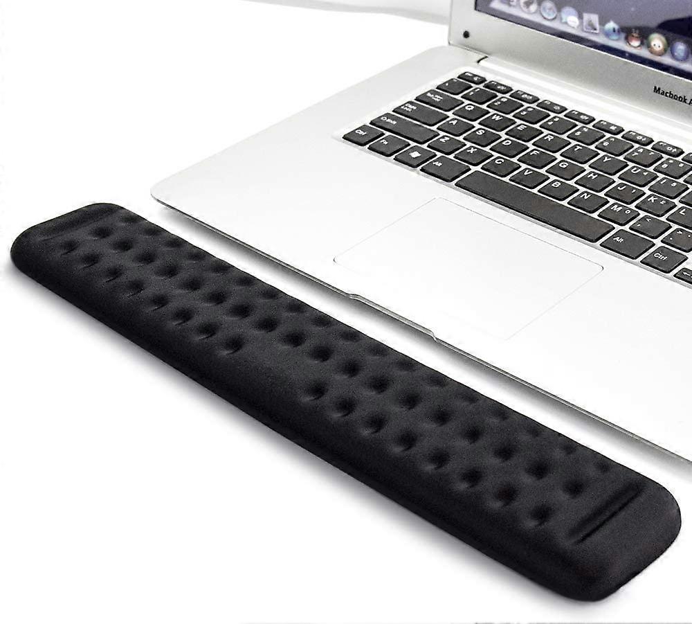 Keyboard Wrist Rest Gaming Memory Foam Palm Rest Wrist Rest Support Office, Computer, Laptop, Mac Typing and Wrist Pain Relief and Repair