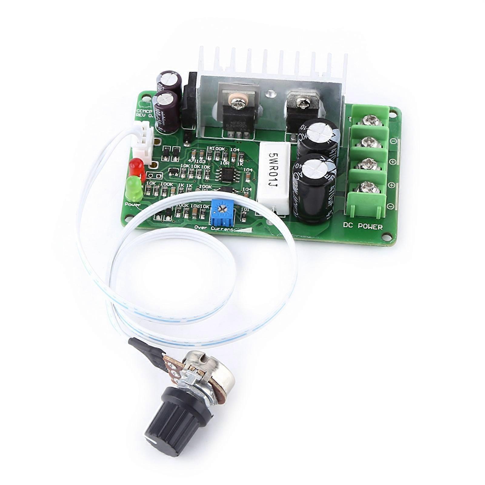 12V/24V/36V 15A PWM DC Motor Speed Controller Regulator Potentiometer Overload Protector