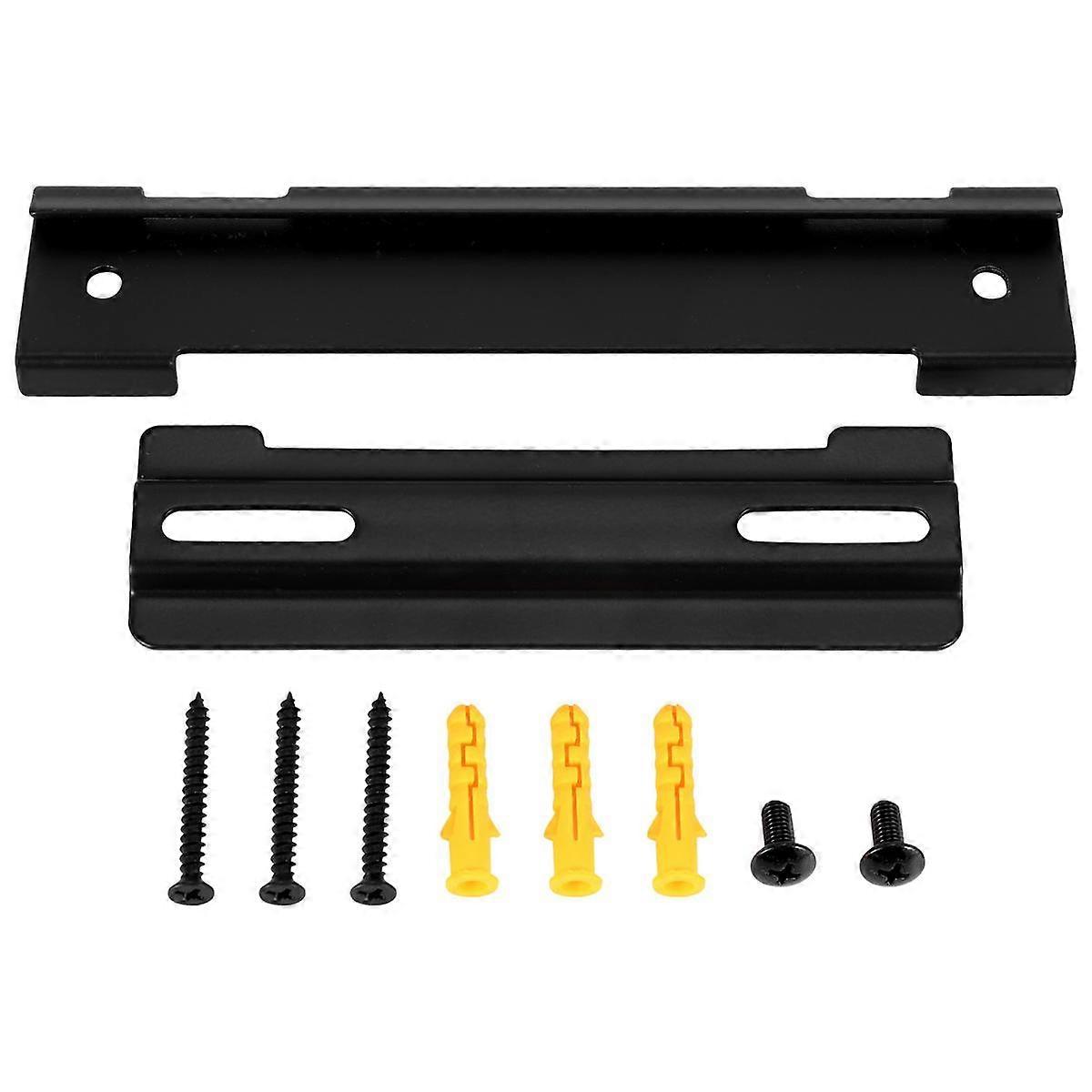 -120 Kit di montaggio a parete Staffa per soundbar Solo 5, per Cinemate120, con viti e tasselli a parete, nero