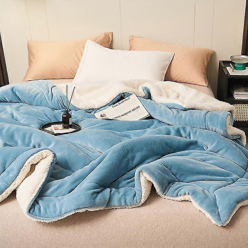 Sherpa Fleece Throw Blanket For Couch Thick Fuzzy Warm Soft Blankets And Throws For Sofa