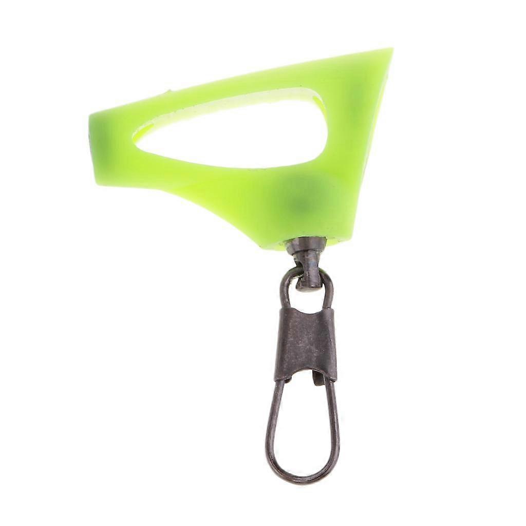 5x High Strength, Fishing Line Sinker Slider, Interlock Snap Connector Accessory