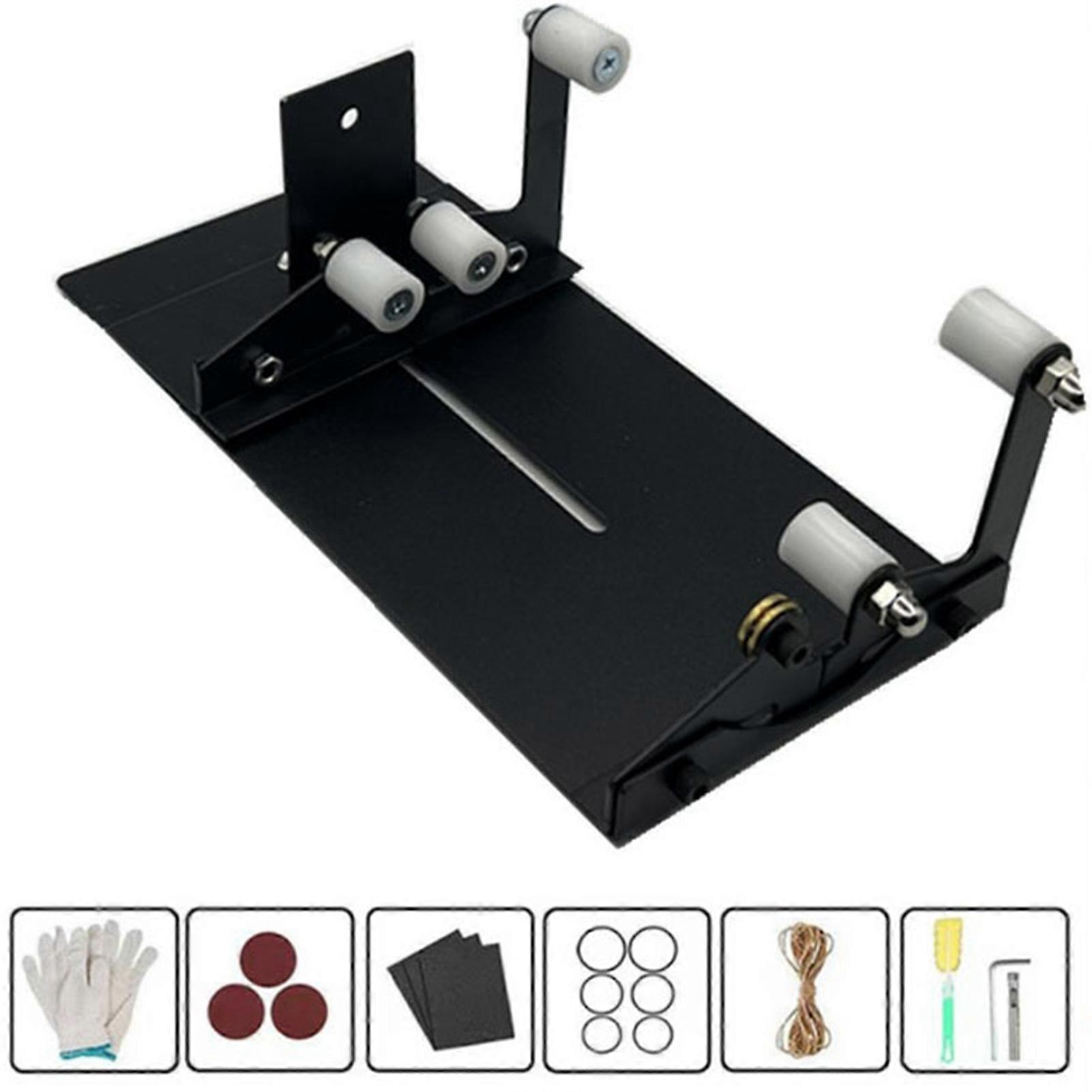 Skleněná Láhev Řezací Stroj Rychlá Přesná DIY Řezná Sada Nástrojů Nerezová Ocel Kov Černá