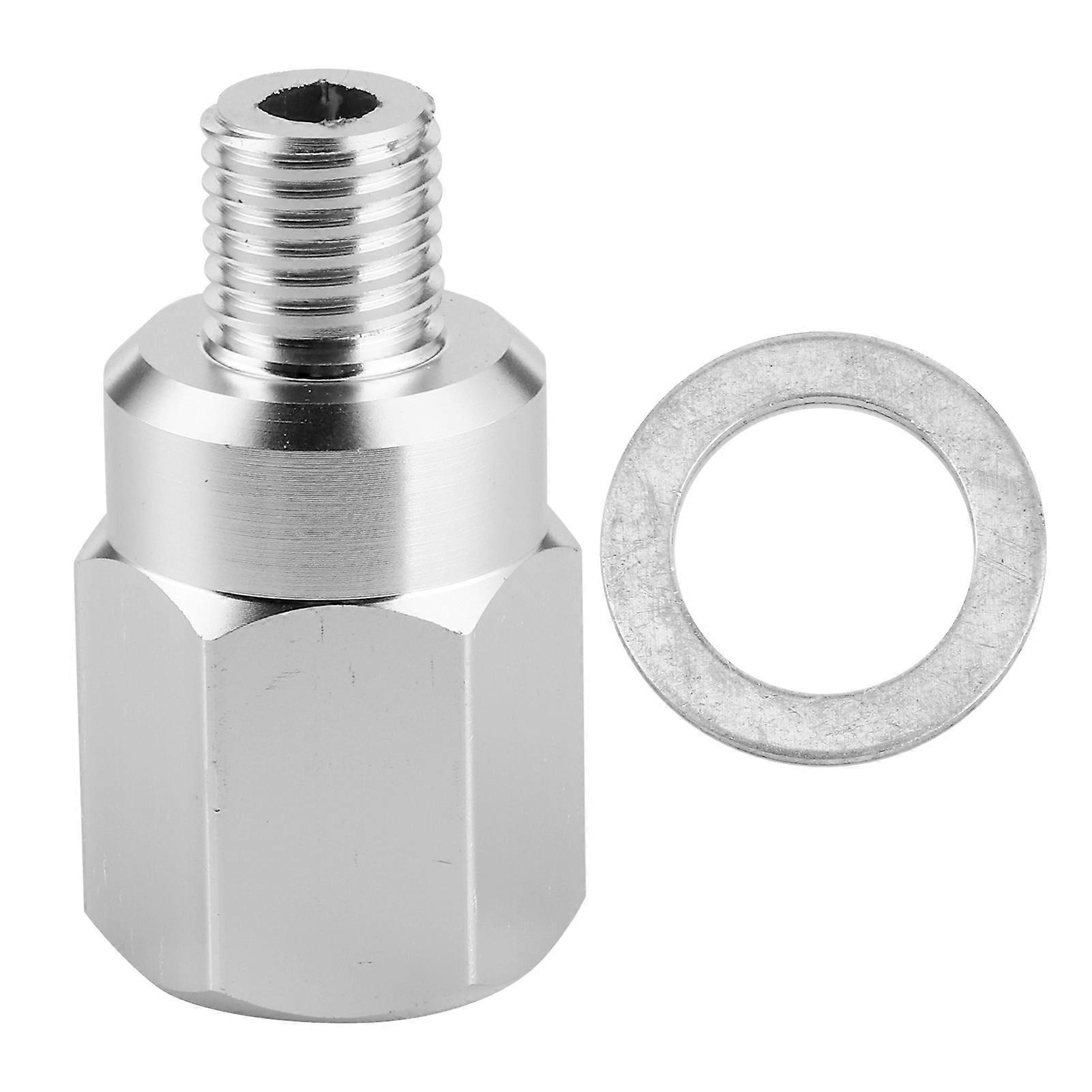 LS Swap Coolant Temp Sensor Adapter - M12-1.5 To Female M16-1.5 NPT, Aluminum