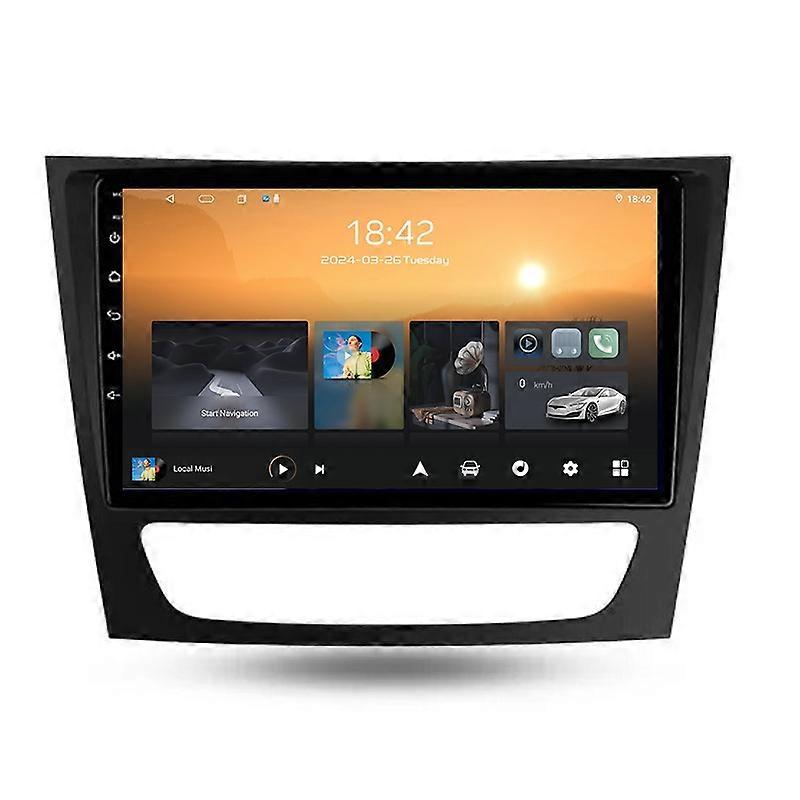 For Benz E Class S211 W211 CLS C219 2002-2010 Radio Multimedia Video Player WIFI Navigation GPS