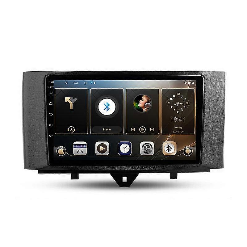 Car Radio Player For Benz Smart Fortwo 2 2010 - 2015 Multimedia WIFI Navigation GPS