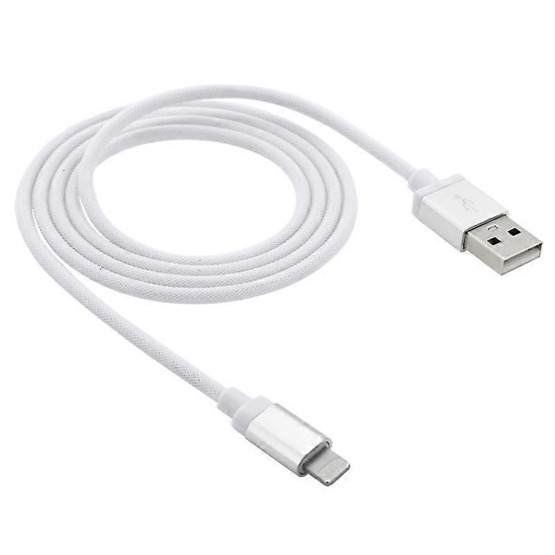 1m 8 Pin Mesh Style Charging Cable