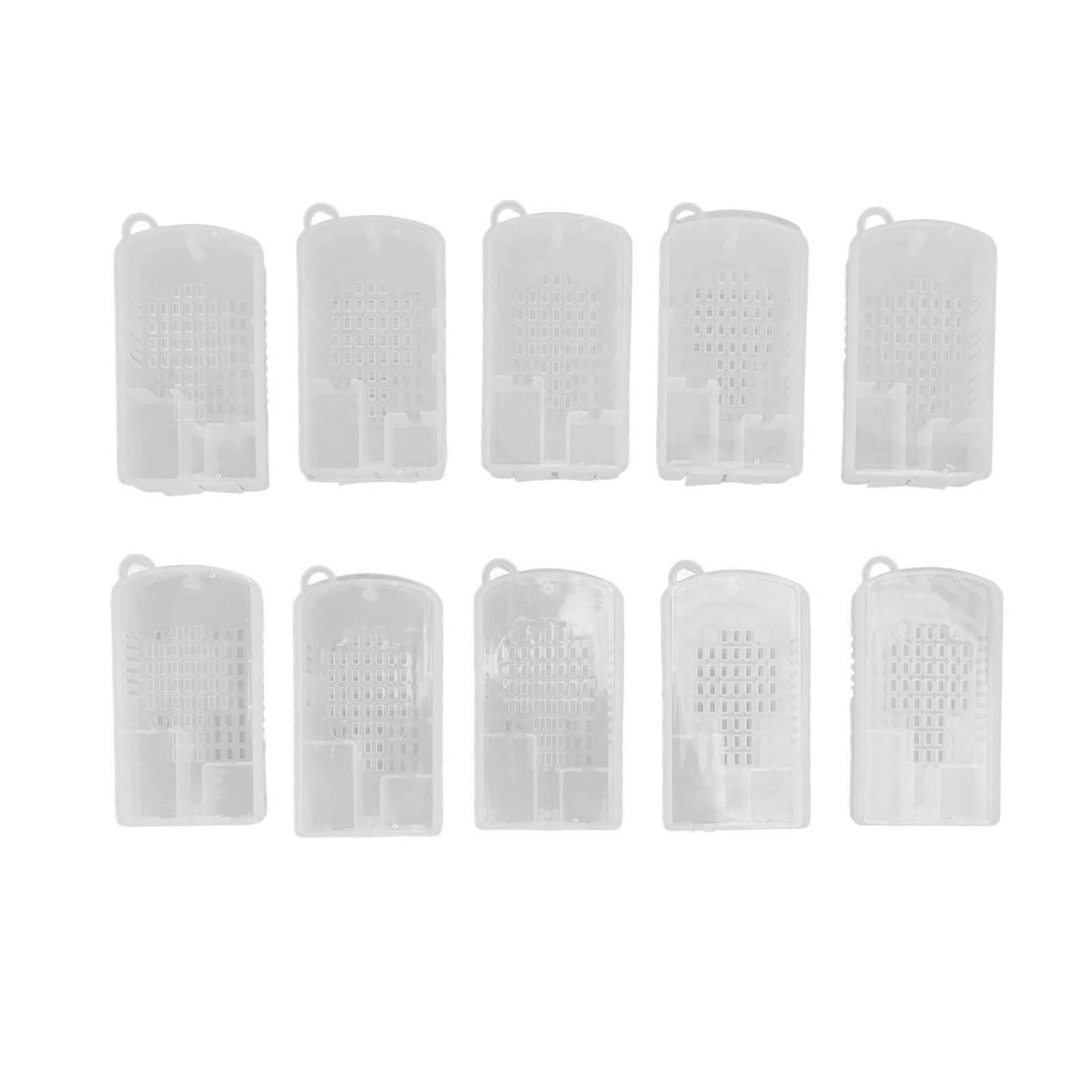 10 Pcs Beekeeping Tools Multifunctional Plastic Beekeeping Box Extra Large Beekeeping Cage