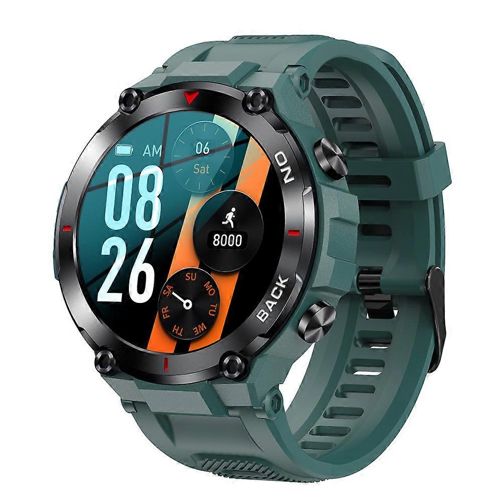 K37 Smart Sports Watch 1.32'' 360*360px Full-touch Screen 40 Days Super Long Standby Navigation IP67 Waterproof Fitness Compatible with Android iOS