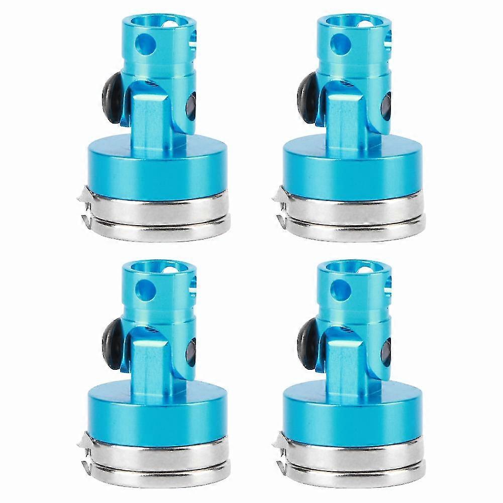 Blue Strong Magnet RC Car Shell Column Post for AXIAL SCX10 110 Model - Set of 4