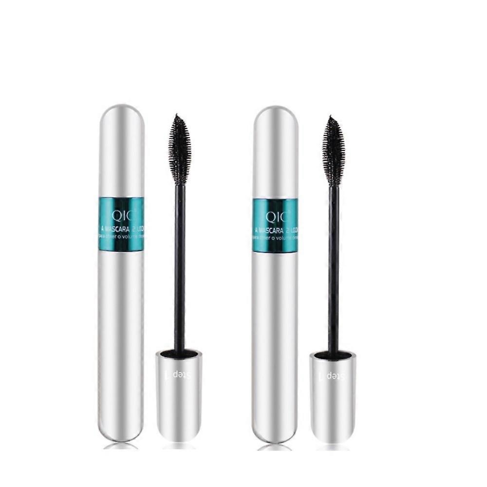 1-3pcs 2 in 1 Mascara Eyelash Waterproof Extension Volume Long Lasting Make Up For Natural Lengthening And Thickening
