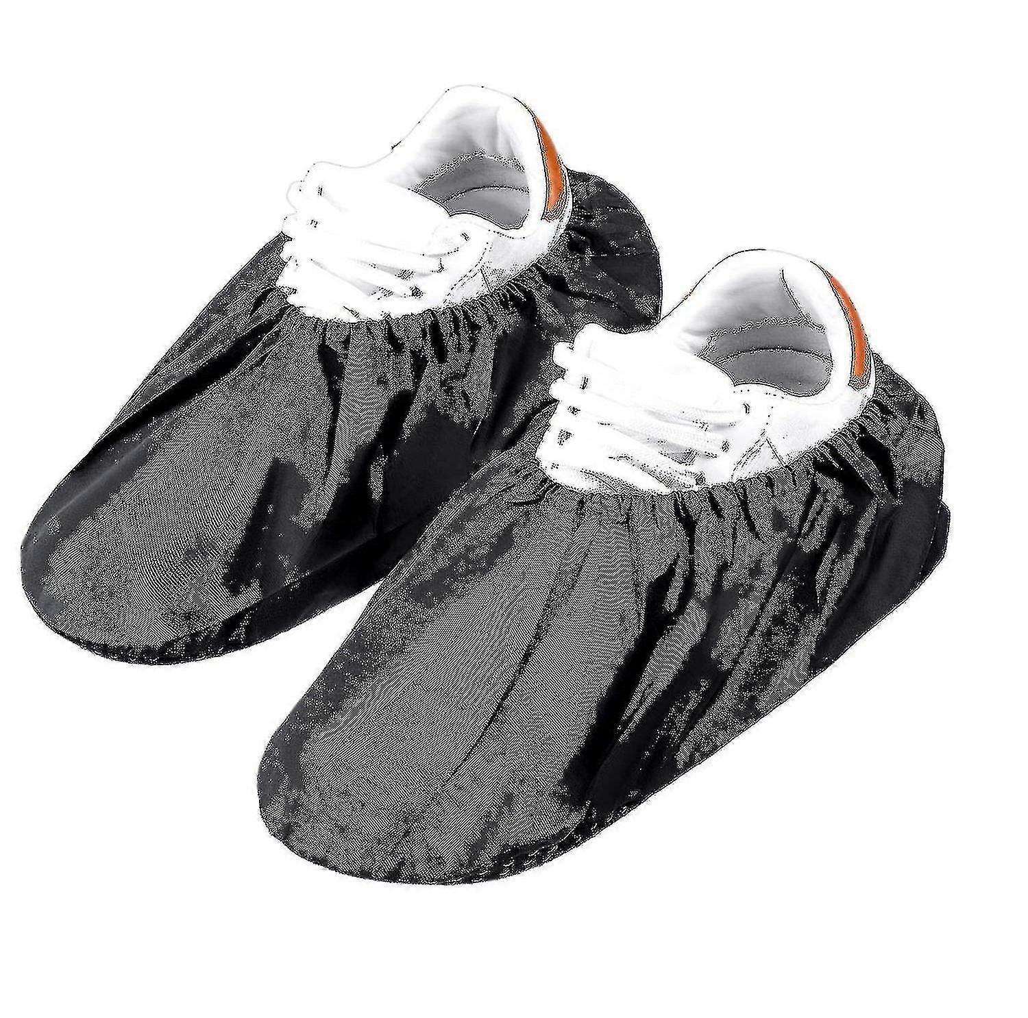 10 Pairs Of Reusable Non-slip Shoe Covers