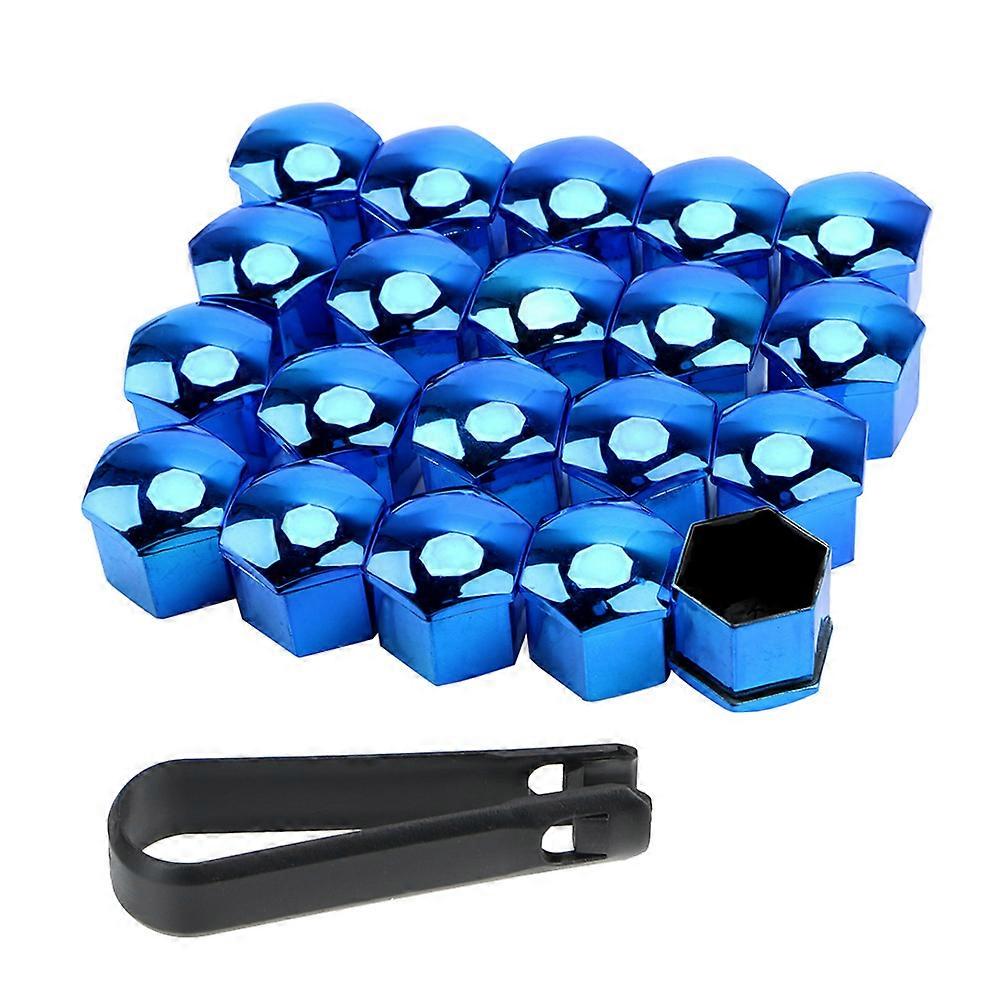 New 20Pcs 17/19/21mm Car Wheel Nut Caps For Ford Ranger C-Max S-Max Focus Galaxy Mondeo Transit Tourneo Custom car Accessories