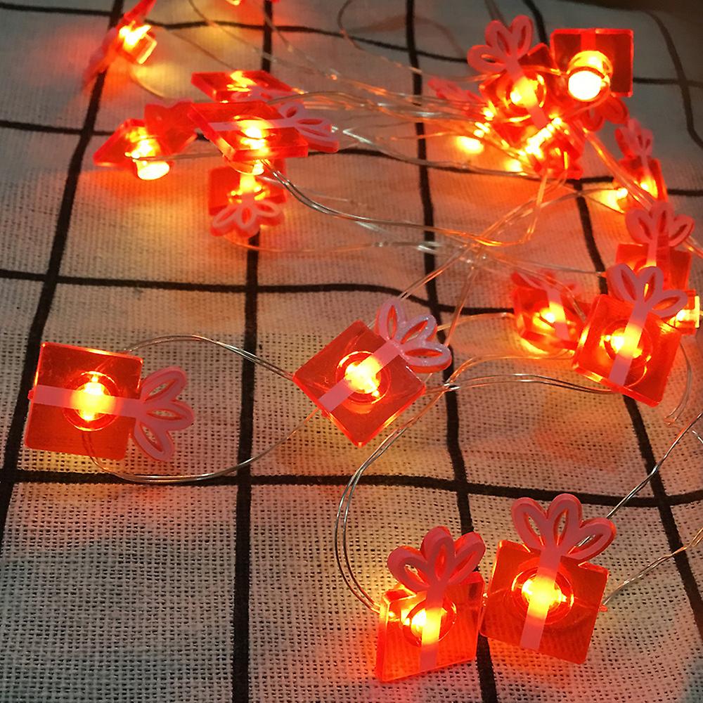Christmas 20 Led String Fairy Lights Xmas Tree Hanging Santa Lamp Party Decor Decorations
