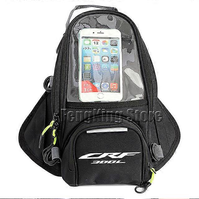 אופנוע מגנטי תיקי אופנוע רכיבה תיקי אופנוע ניווט מיכל דלק תיקי אופנוע מסך גדול עבור HONDA CRF 300L CRF300L