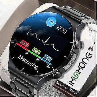 2022 Ecg+ppg Smart Watch Men Blood Pressure Heart Rate Watches Ip68 Waterproof Fitness Tracker Smartwatchfree Shipping)