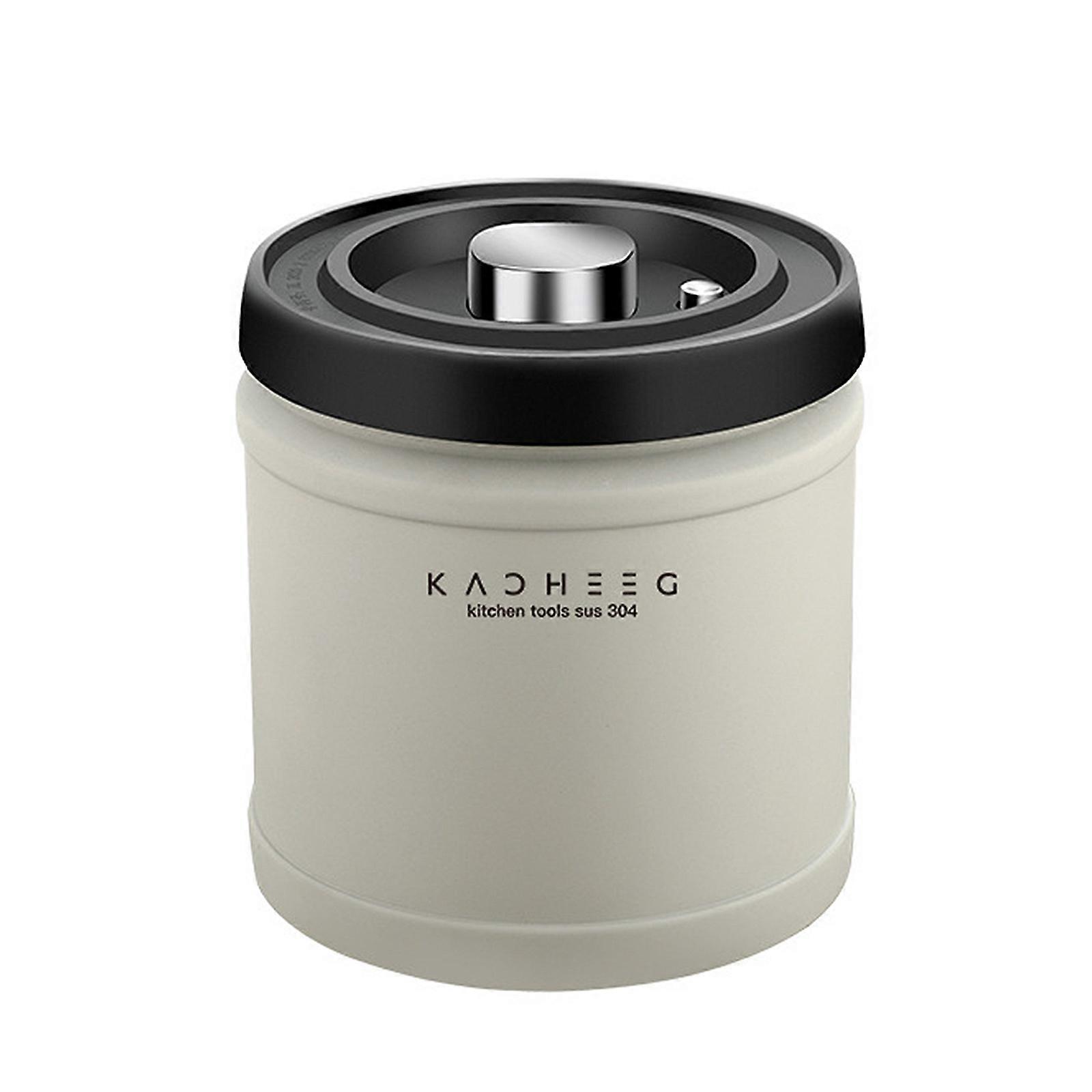 Sealed Coffee Bean Storage Container Creative Stackable High Capacity Cereals Tea Keep Fresh Canister