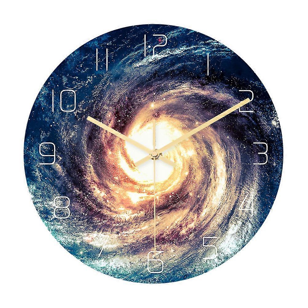 Round Wall Clock Acrylic Wall Clock Creative Wall Clock Silent Clock Household Round Clock