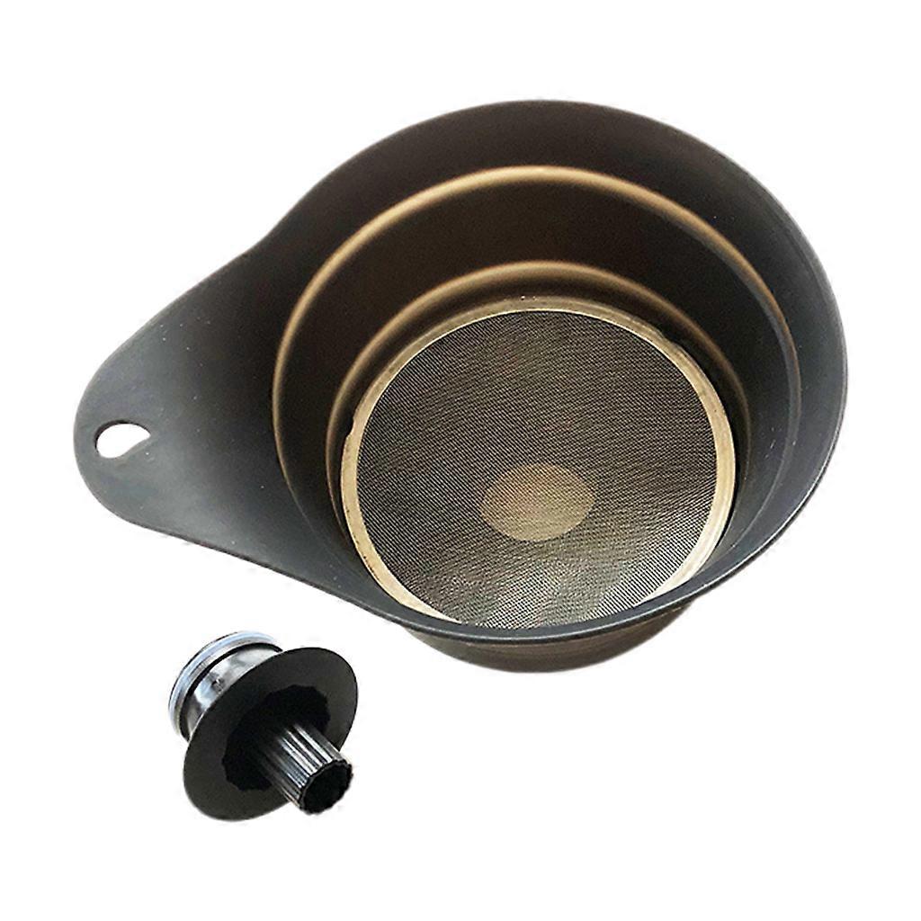 Silicone Screen Filters Red Wine Jam Juice Folding Funnels Kitchen Gadgets