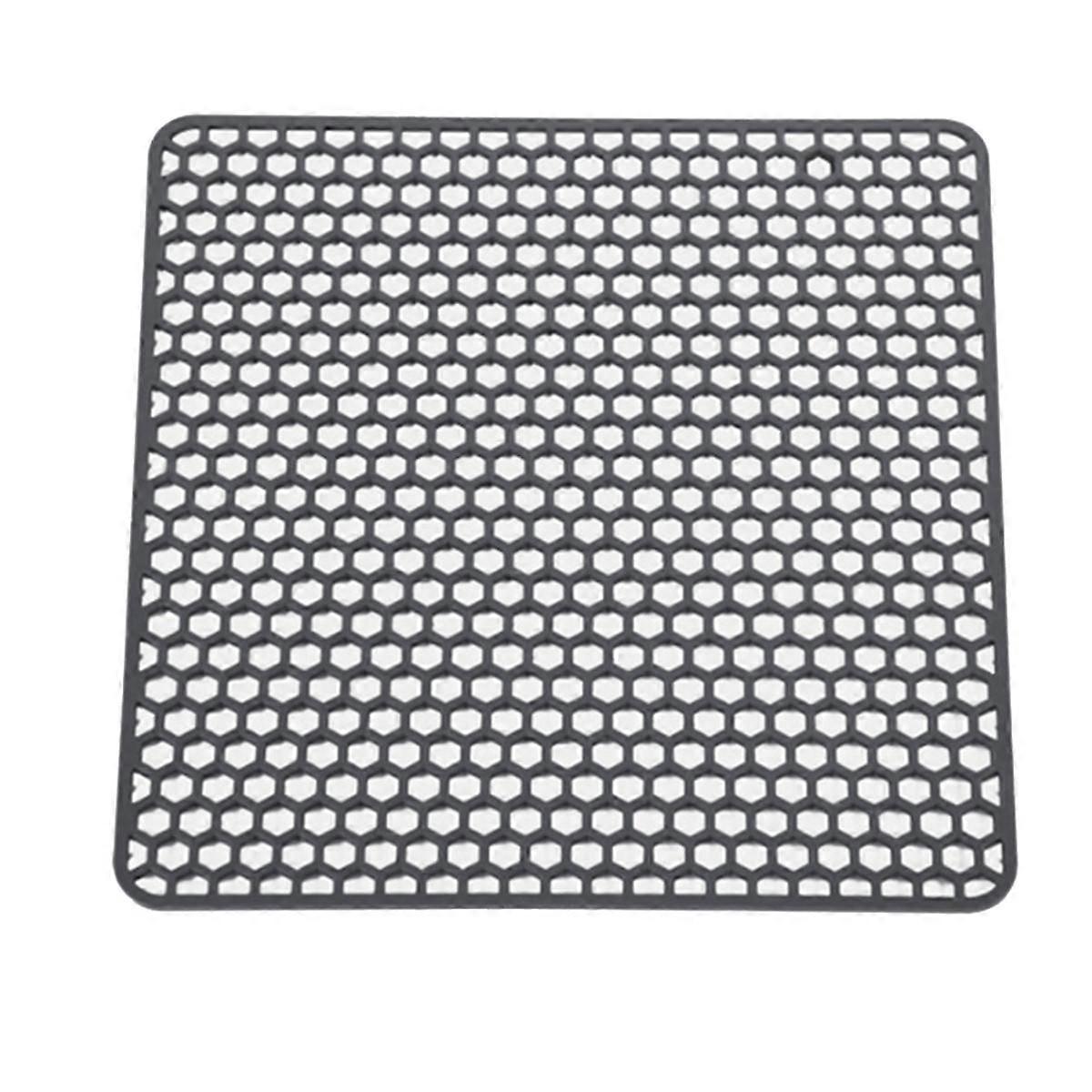 13.5 X 13.5 Inch Silicone Table Mat Sink Mat Sink Protectors Anti-Scalding Easy to Clean Heat-Insul