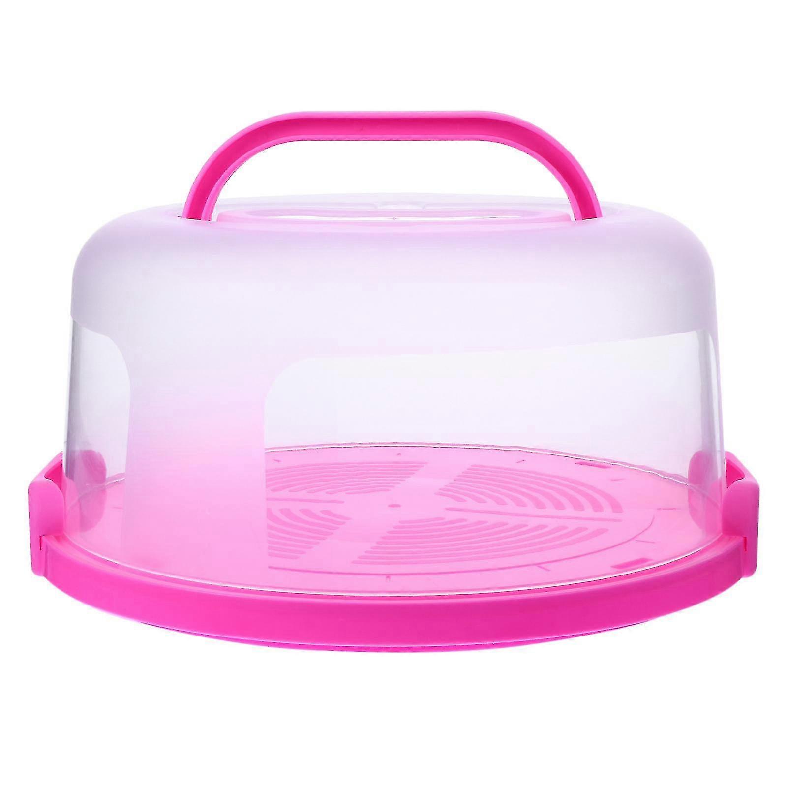 1pc Creative Durable Portable Cake Carrier Cake Container Cake Holder For Home