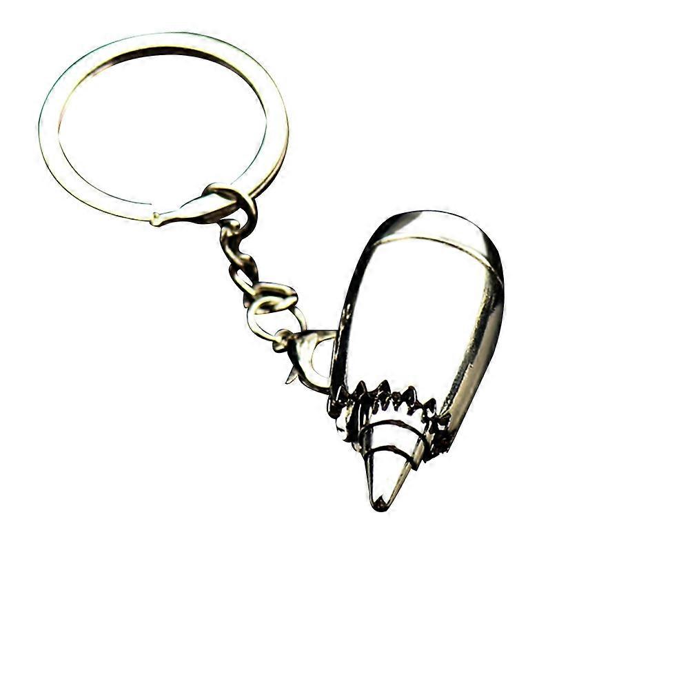 Airplane Engine Shape Hanging Pendant Car Keychain Key Ring Handbag Decoration