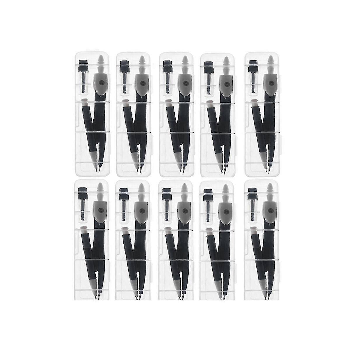 20 Pcs Math Compass Set School Office Drawing Maths Geometry Learning Tools Students Gift Prize