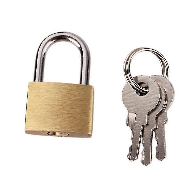 Padlock, Solid Brass Lock, 2pcs
