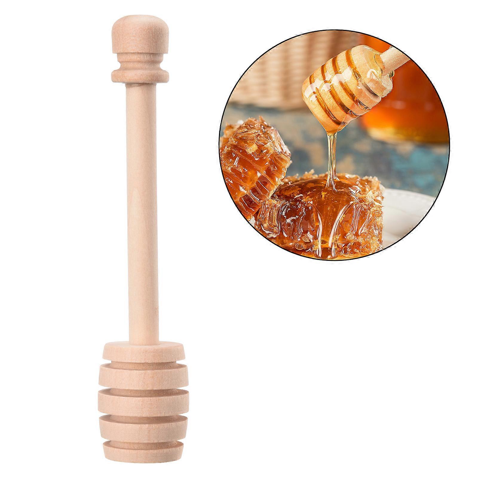 Fa mézes bot lekvár méz keverés kis fa botok