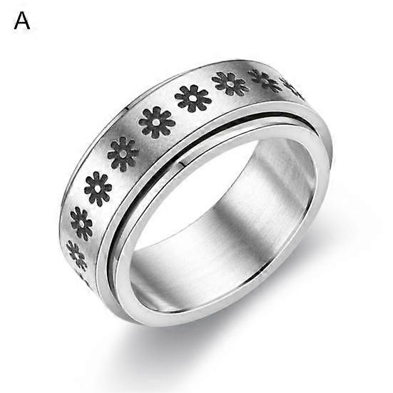 Knuckle Ring Exquisite Rotatable Round