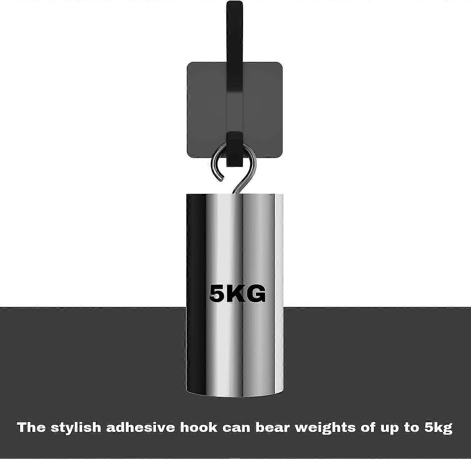 Bla Stainless Steel Powerful Adhesive Hook (1-hook X 4 Pieces),3355