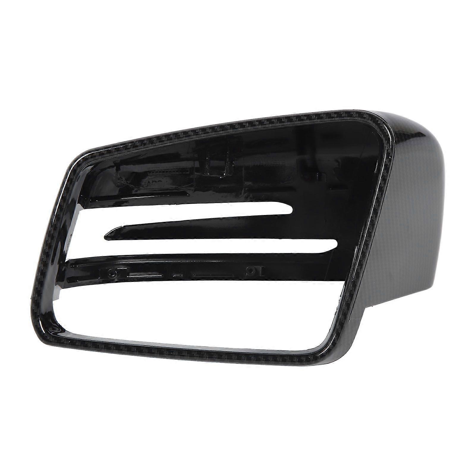 Rearview Mirror Cover A2128100964 Wing Mirror Cap Replacement For Benz SClass W221 CClass W204 CLS C218 EClass W212 Glossy Black