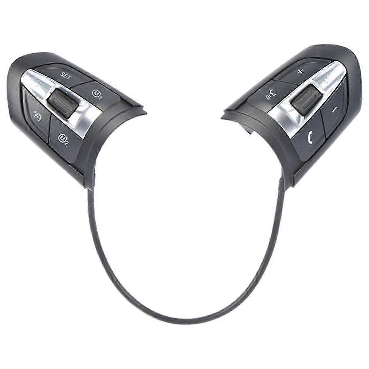 Car Steering Wheel Buttons compatible with F10 F20 F30 3 Series 5 Series Universal Steering Wheel Accessories