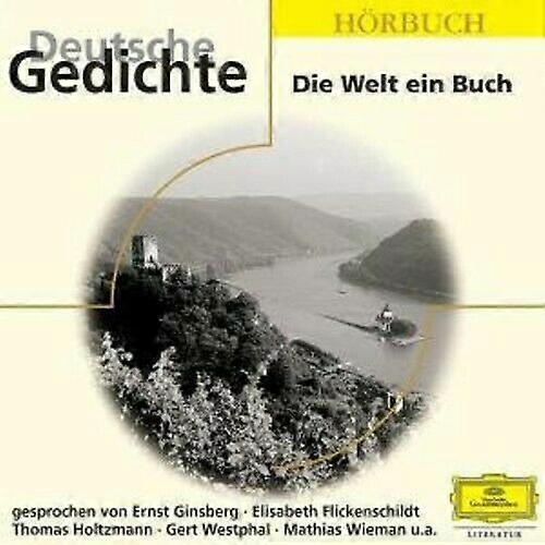 Ernst Ginsberg Deutsche Gedichte - Die Welt ein Buch. 2 CD