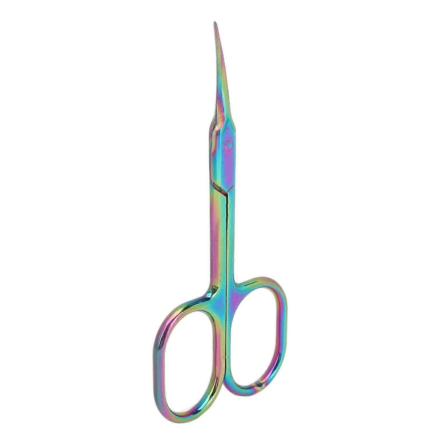 Extra Fine Pointed Tip Manicure Scissors for Precision Cuticle Care