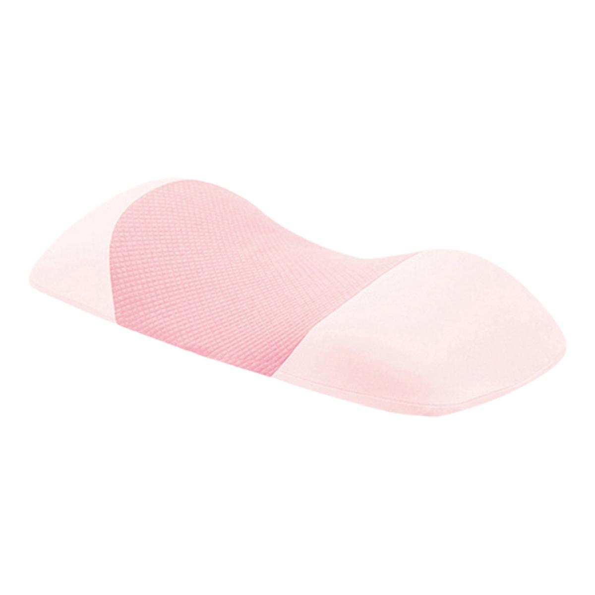 Memory Foam Pillow Multi-Functional Sleeping Pillow Support Leg Cushion Lumbar Extension Pillows Back Sleepers Pink