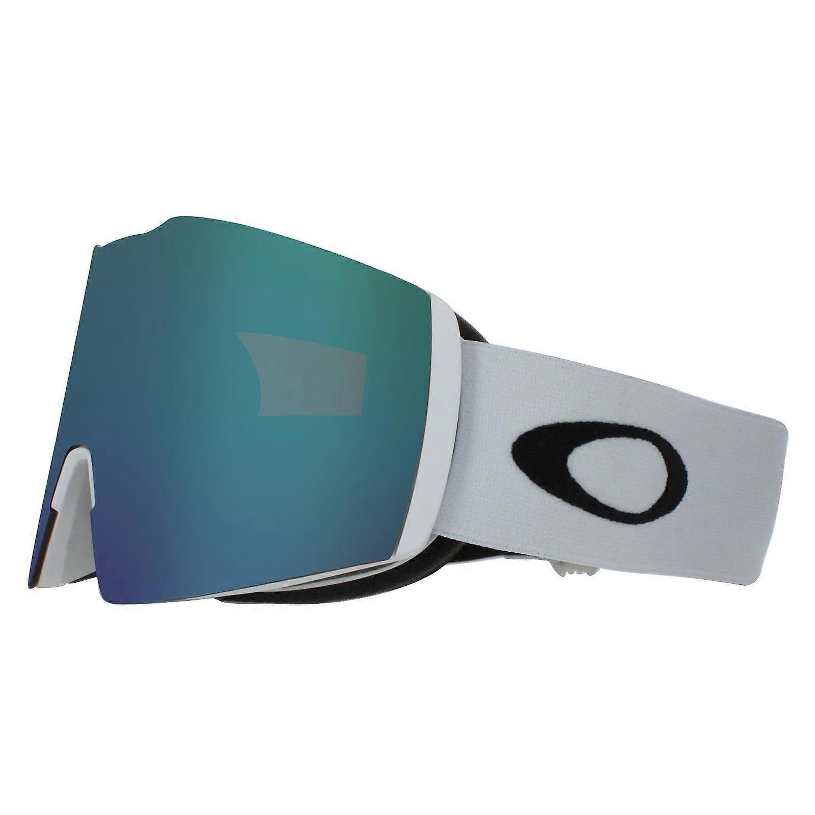 Oakley 滑雪护目镜 Fall Line L OO7099-61 磨砂白色 Prizm 雪氩铱