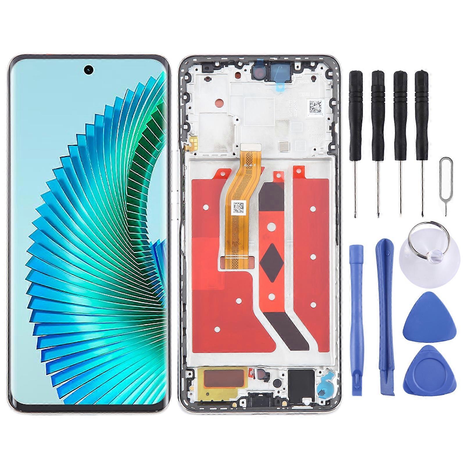 For Honor Magic6 Lite COMPATIBLE LCD Screen Digitizer Full Assembly with Frame
